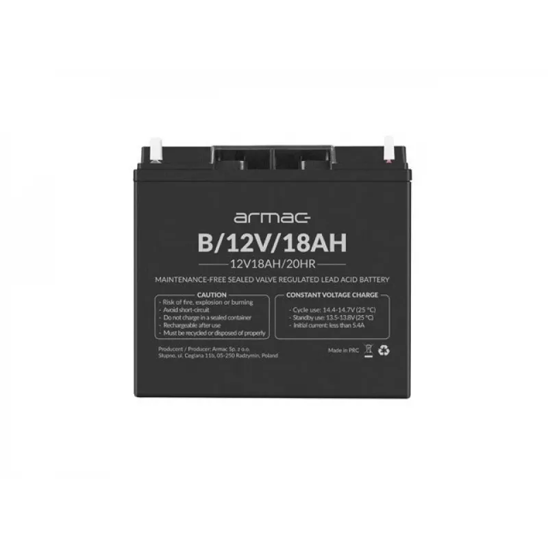 Universal gel battery for Ups Armac B/12V/18Ah