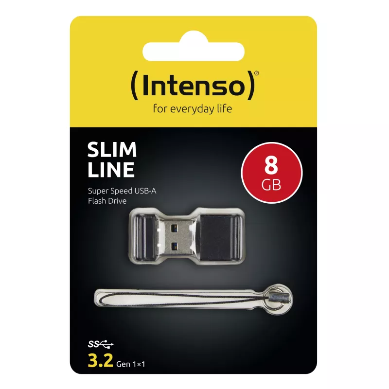 USB flash drive Intenso 8 GB USB Type-A 3.2 Gen 1 Black
