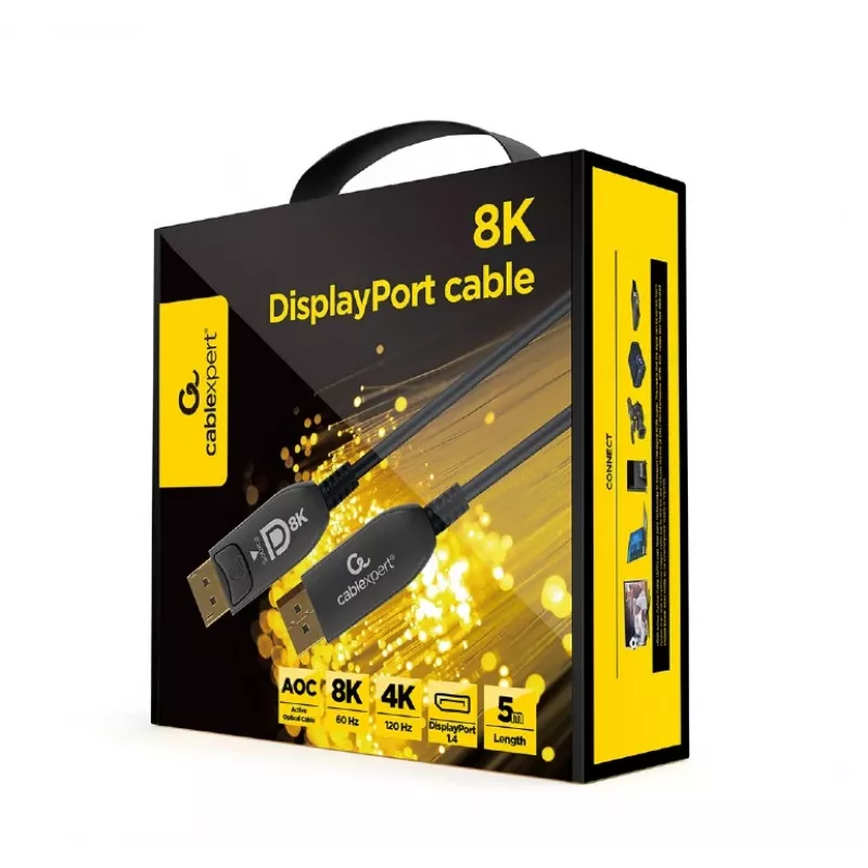 Cable 8K DisplayPort AOC Premium 5m