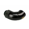 Cooling accessory BitsPower BP-MB90R2 brass right-angle adapter, black, 18×29×39.8 mm