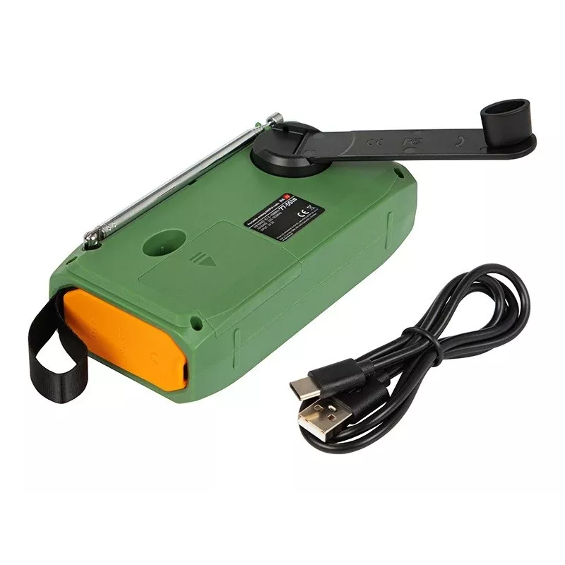 Portable AM/FM Solar Radio BLOW RA13 77-551# — lightweight, battery-free solar charging