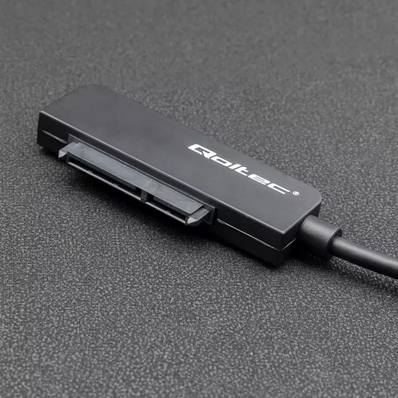 QOLTEC SATA adapter 52269 for 2.5 inch drive to USB-C, supports up to 2TB