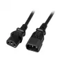 EFB-Elektronik IEC Power Extension Cable C14 180° - C13 180°, black, 3.0 m, 3 x 1.00 mm² Manufacturer: EFB Elektronik (EK503.3)