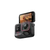 Action sports camera Insta360 Ace Pro 2 — 50 MP, 8K Ultra HD (7680×3272), 1/1.3 inch sensor, up to 240 fps, built-in display, Wi‑Fi, MicroSD, 177.7 g, Black