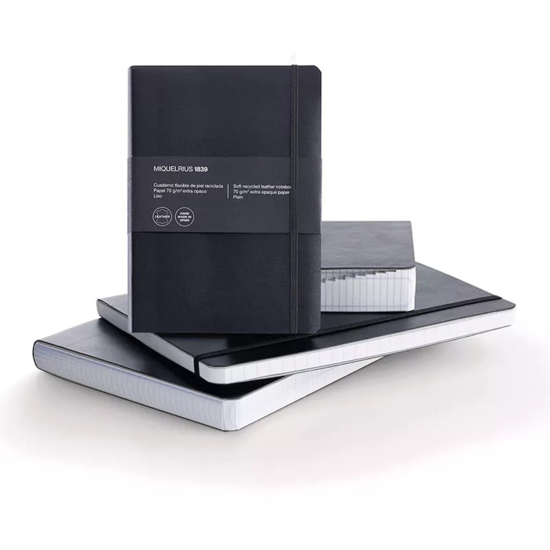 Jakob Maul GmbH LEATHER1839 Notebook 152X210 SQU 5mm 300 Bl. Freight Delivery (A040290)