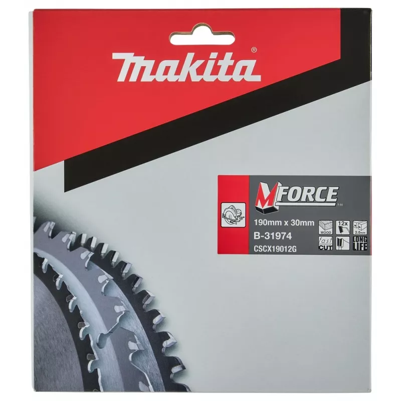 Makita M-FORCE circular saw blade 19 cm