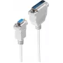 Serial Cable ShiverPeaks BS78065-2 Grey 2m DB-9 DB-25