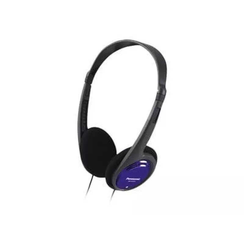 Panasonic RP-HT010E-A black/blue headphones 1.2 m cable ultra-light