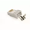 RJ45 connectors GEMBIRD CAT7 8P8C gold plated 15µ FTP/SFTP, pack of 100