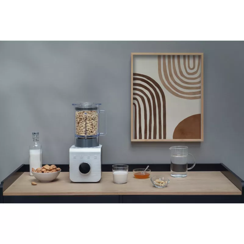 SMEG BLC01BLMEU Performance Stand Blender, Matt Black, 1.5 L