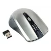 Wireless mouse GEMBIRD MUSW-4B-04-BG — right-hand, optical 1600 DPI, 4 buttons, RF Wireless, black/grey