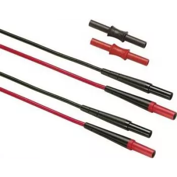 Fluke SureGrip - Test Lead - Black - Red - CAT III,CAT IV - Silicone - 1,5 m - 1000 V (2003602)