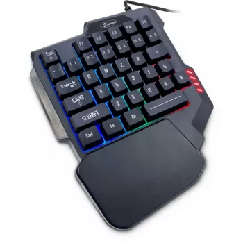 Keyboard Inter-Tech KB-3035 Gaming USB QWERTY Black