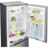 Freestanding fridge BOMANN KG 7359, 173 L (121 L fridge + 52 L freezer), stainless steel, C energy