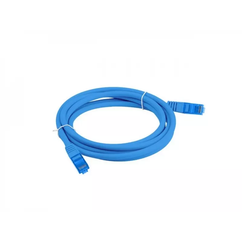 LANBERG PATCHCORD S/FTP CAT.6A 1.5M BLUE LSZH
