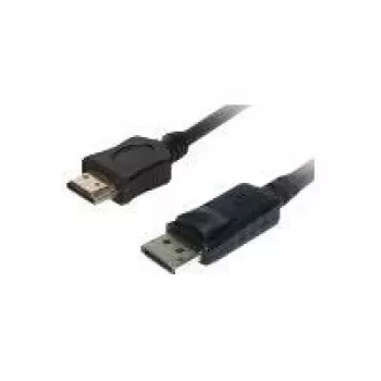 Video cable adapter Helos 118881 10 m DisplayPort HDMI Black