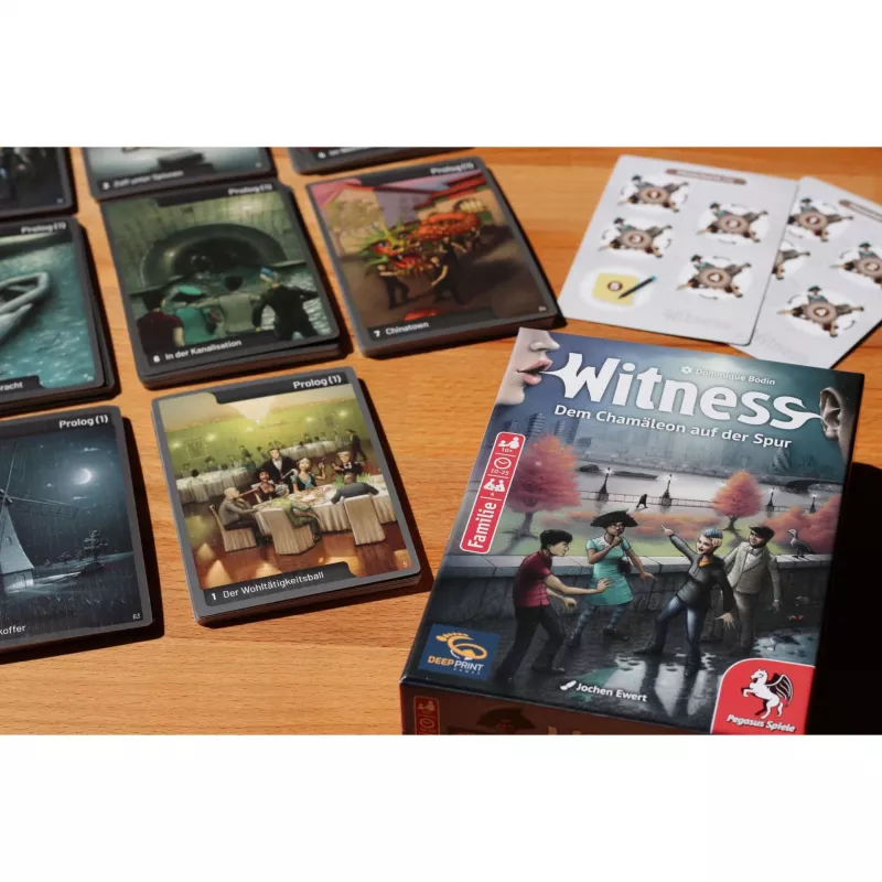 Deep Print Games: Witness - On the Chameleon's Trail, Puzzle Game