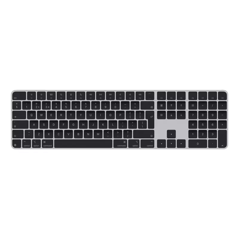 APPLE Magic Keyboard with Touch ID and Numeric Keypad for Mac models with Apple silicon - British English - Black Keys