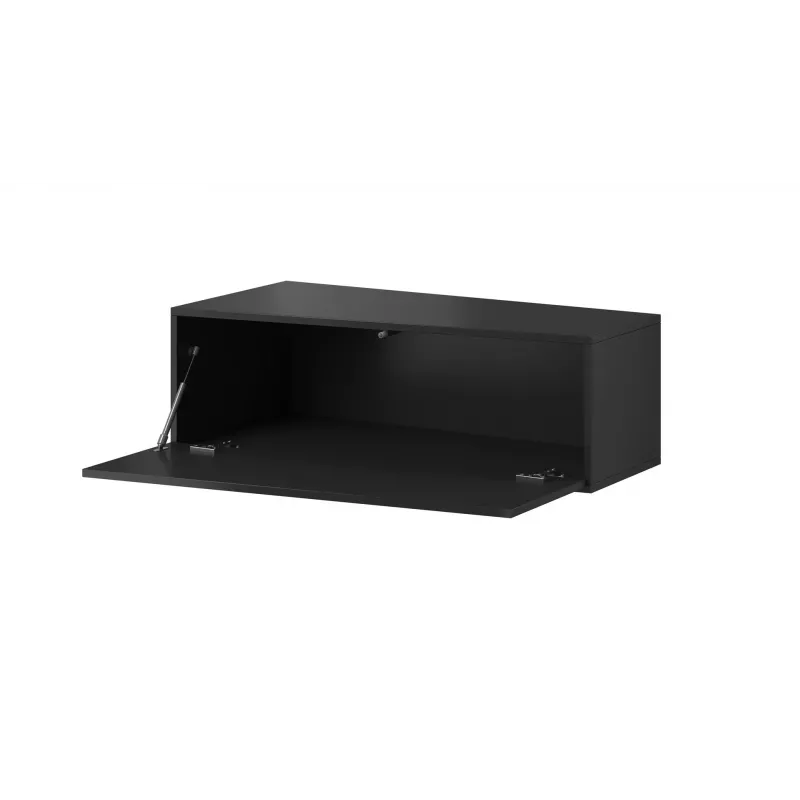 Cama Living room cabinet set VIGO SLANT 5 black/black gloss
