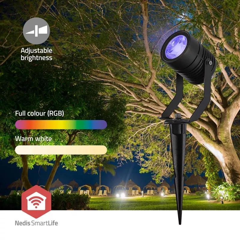 Nedis ZBLOS10RGBW3 outdoor lighting Outdoor ground lighting LED 9 W G
