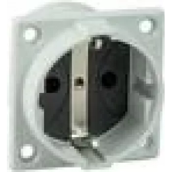 Socket AS Schwabe 45084 grey — electrical outlet accessory by AS Schwabe