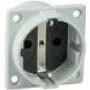 Socket AS Schwabe 45084 grey — electrical outlet accessory by AS Schwabe