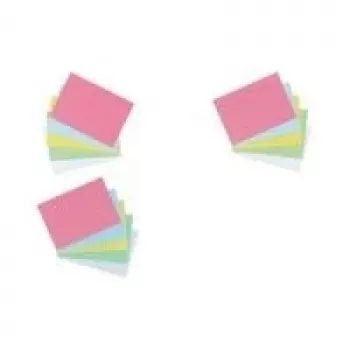 Index card Herlitz 10836211 Blue Green Red Yellow