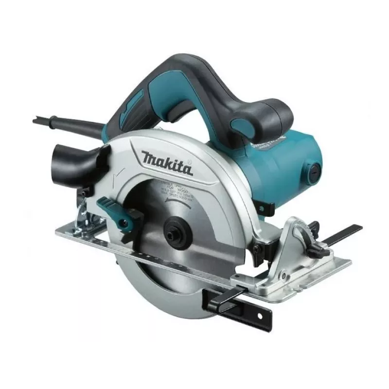 Makita HS6601 portable circular saw 16.5 cm Black, Blue 5200 RPM 1050 W