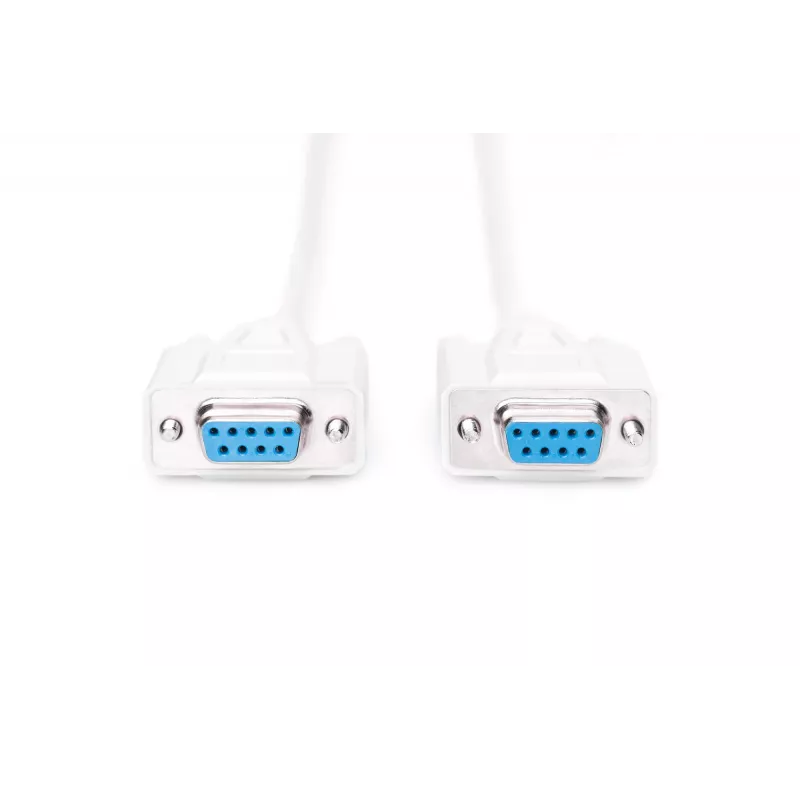 Digitus Serial Connection Cable [1x D-SUB-Socket 9pol. - 1x D-SUB-Socket 9pol.] 2.00 m Beige (AK-610106-020-E)