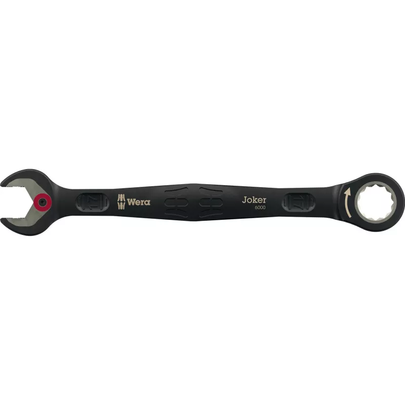 Wera 6000 Joker Black Edition Ratcheting Combination Wrench Set, 11 pcs
