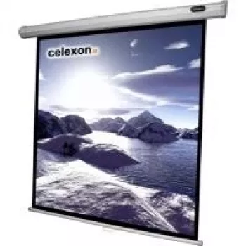 Celexon Economy Manual Screen - Screen - Ceiling Mounting Possible, suitable for Wall Mount - 226 cm (89) - 1:1 (1090029)