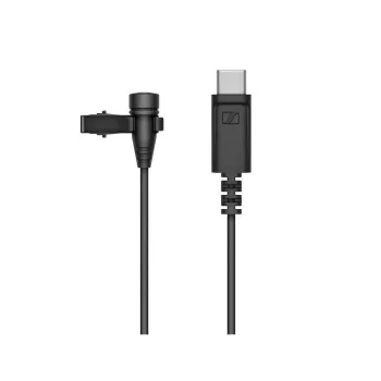 Lavalier microphone Sennheiser XS LAV USB-C, omnidirectional condenser, USB-C wired, 2 m cable, 16-bit, 70–18 kHz
