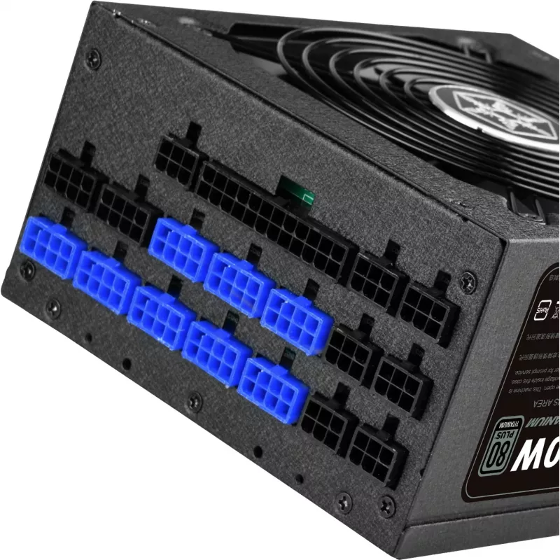 Silverstone SST-ST1500-TI v1.1 Power Supply 80 PLUS Titanium, modular - 1500 Watt (SST-ST1500-TI v1.1)