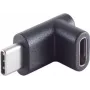 Adapter ShiverPeaks 13-40002 USB 3.1 Type C male to female 90° connector