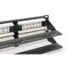 DIGITUS - Patch Panel - RJ-45 X 48 - Grey, RAL 7035 - 2U - 48 Ports (DN-91648U)