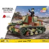 Cobi Building Blocks Light Tank 7TP model, 669 pieces, COBI-2661