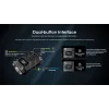 Keychain flashlight Nitecore TINI3 Black 600 lm USB rechargeable