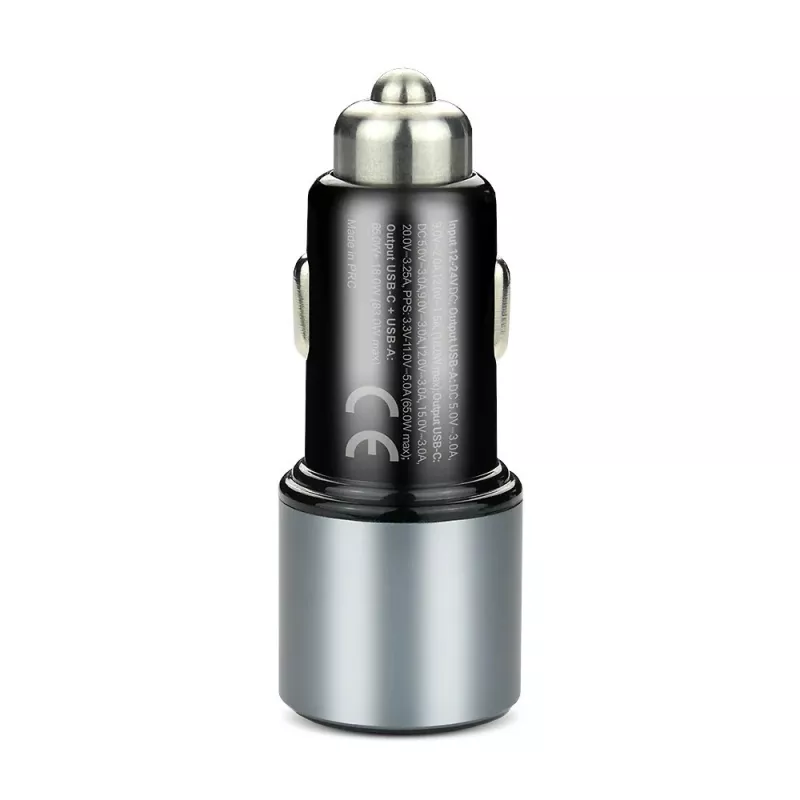 Car charger everActive CC-60Q, QC3.0, up to 83W, USB car power adapter