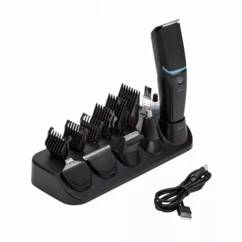 Hair Trimmers JATA JBCP3538 Black Blue 1mm to 1.2cm