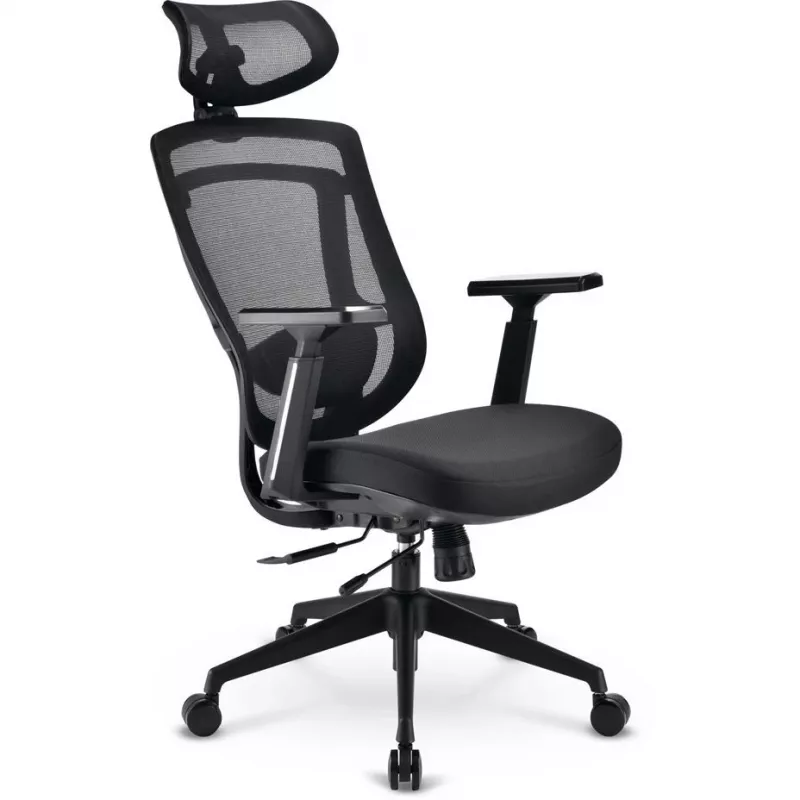Office Chair Sharkoon OfficePal C20 Padded seat Meshed backrest Black