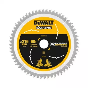 Saw Blade DeWALT XR FlexVolt 216mm x 30mm 60T