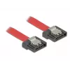 SATA Cable DeLOCK 0.3m SATA III 7-pin Red