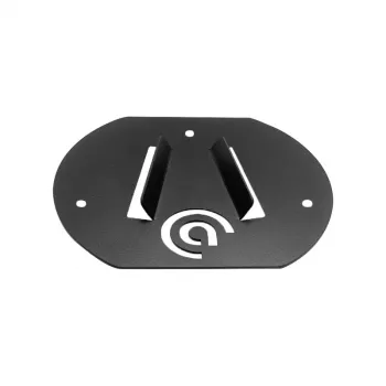 Racing wheel stand Asetek 40-035-0035001 — steel, black, 140×1.5×120 mm