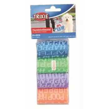 Disposable dog waste bags Trixie TX-22844 — 8 rolls × 20 bags (160 pcs), plastic, 220 g