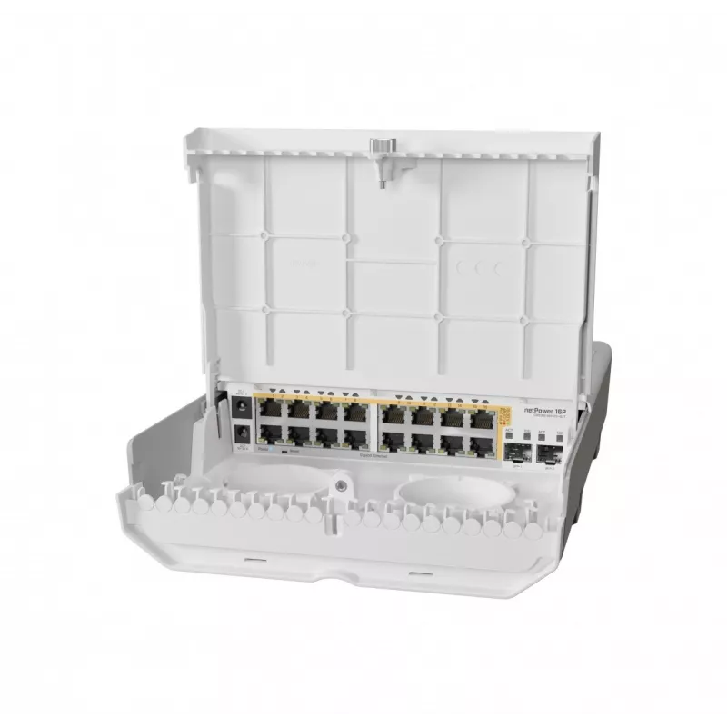Switch Mikrotik netPower 16P L2/L3 Gigabit Ethernet Power over Ethernet