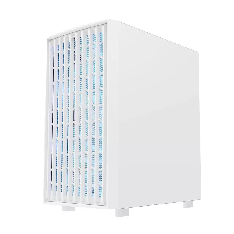 PC case MODECOM BREEZE ARGB Flow MIDI Black — ATX, 3x140mm front + 1x140mm rear, tempered glass, USB-C
