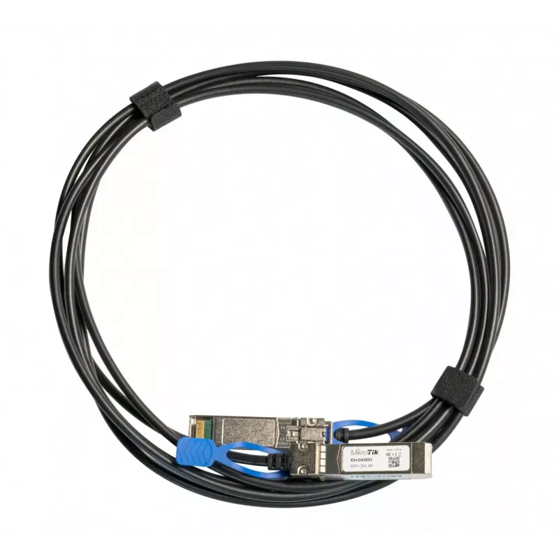 Network Cable MikroTik XS+DA0001 SFP/SFP+/SFP28 InfiniBand 1 m Black