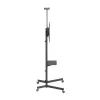 SBOX wall mount bracket FS-401-2 for 37–70 inch displays, load capacity 45 kg, plate 600×400 mm
