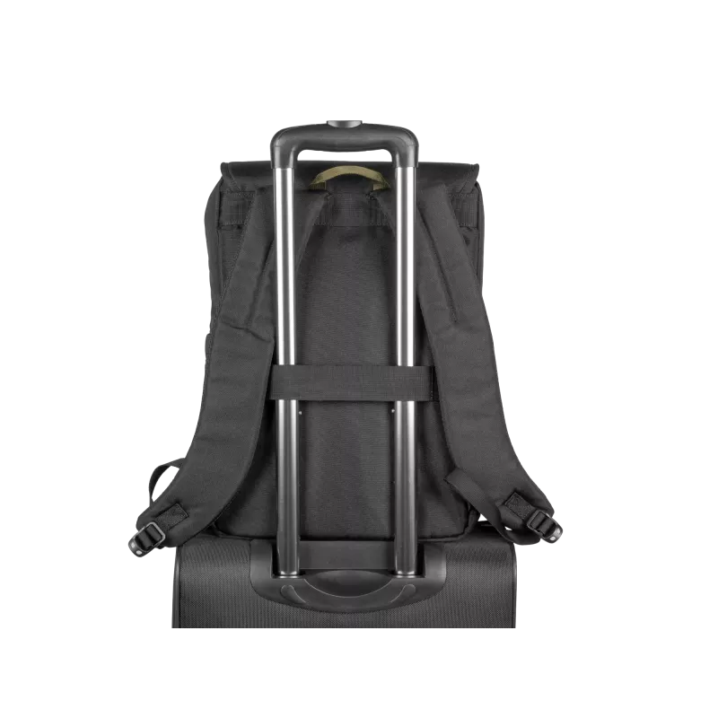 Backpack NATEC Niala Hunter Green 39.6 cm 15.6 inch Black 1 compartment 2 front pockets