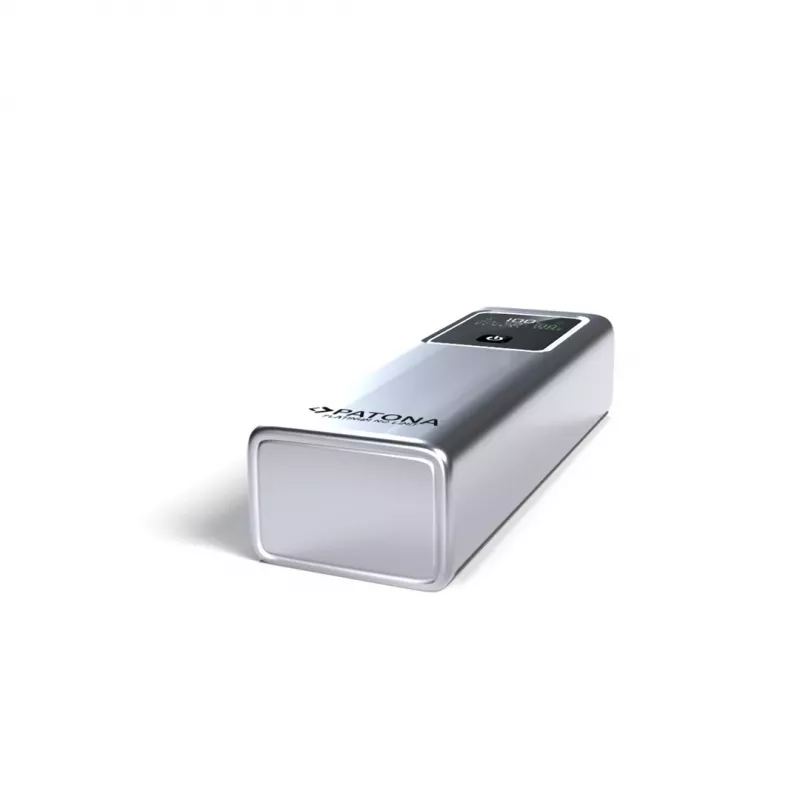 PATONA Platinum Powerbank Luxury One PD100 | 20000mAh | PD 100W | USB-C + USB-A Silver, Black